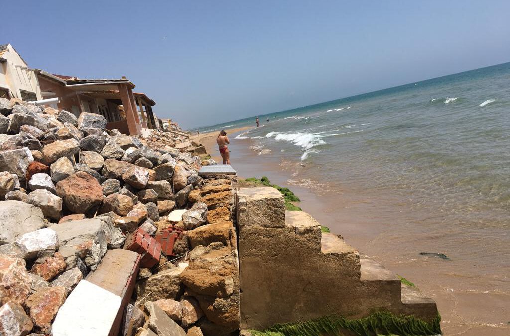 Seguimiento temporales en la costa valenciana